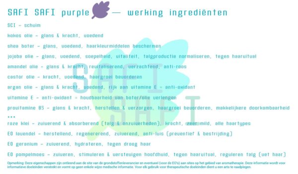 SAFI SAFI Purple - Afbeelding 3
